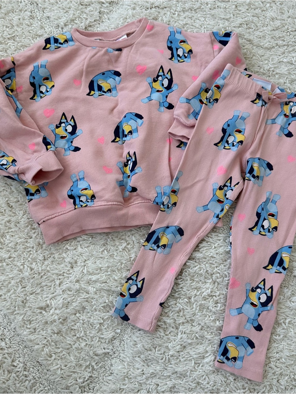 Zara Pink Bluey Set